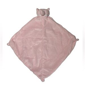 Angel Dear Pink Elephant Lovey 12" Security Blanket Plush with Tags.